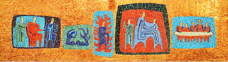 Altarbild in der Lukaskirche, Foto: R. Peter